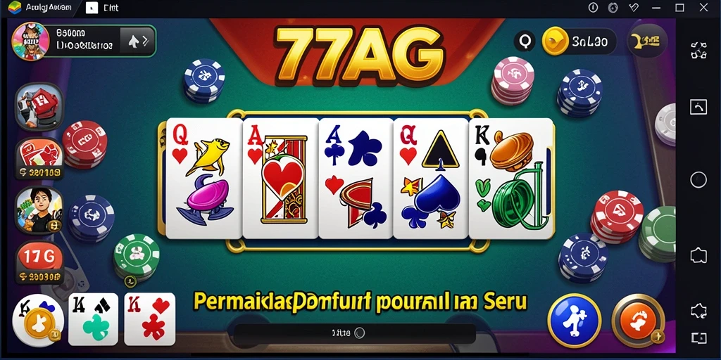 Tampilan gameplay seru dan interaktif di 77AG.