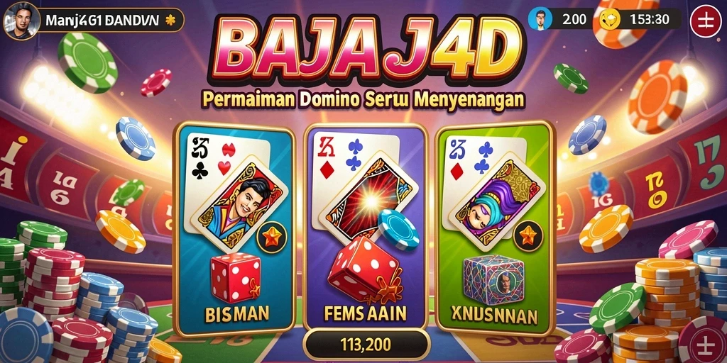 Tampilan gameplay seru dan interaktif dari BAJAJ4D.