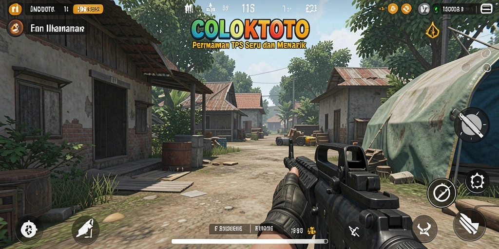 Tampilan gameplay TPS yang mendebarkan di COLOKTOTO.