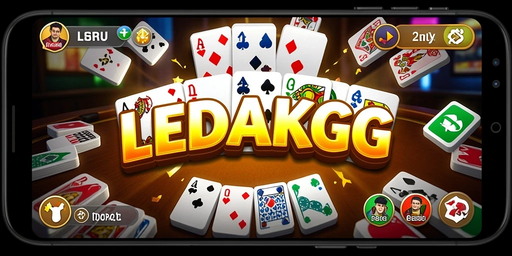 Tampilan gameplay seru dan interaktif dalam LEDAKGG.