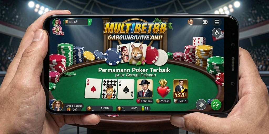Tampilan utama <strong>MULTIBET88</strong> menunjukkan pengalaman permainan poker yang seru dan interaktif.