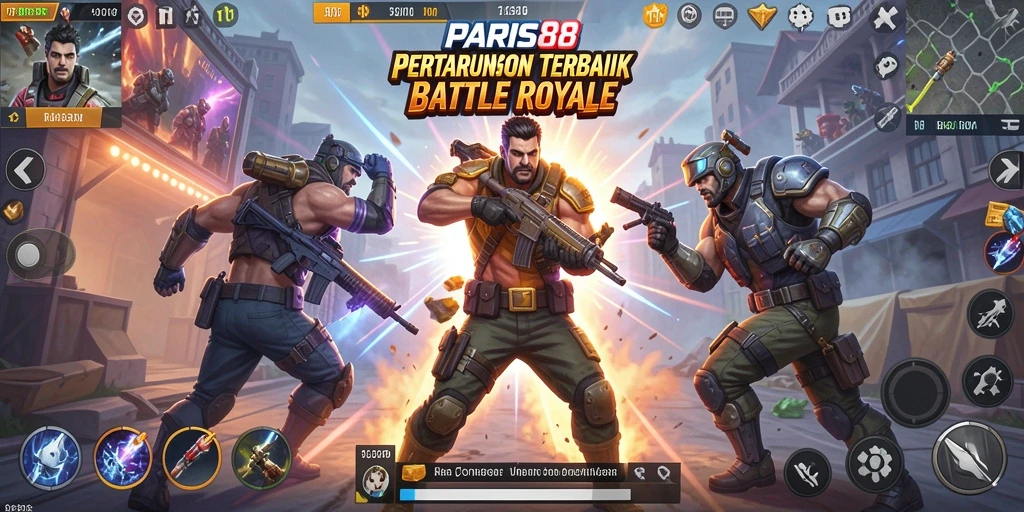 Tampilan seru dalam pertempuran di PARIS88 dengan strategi unik.