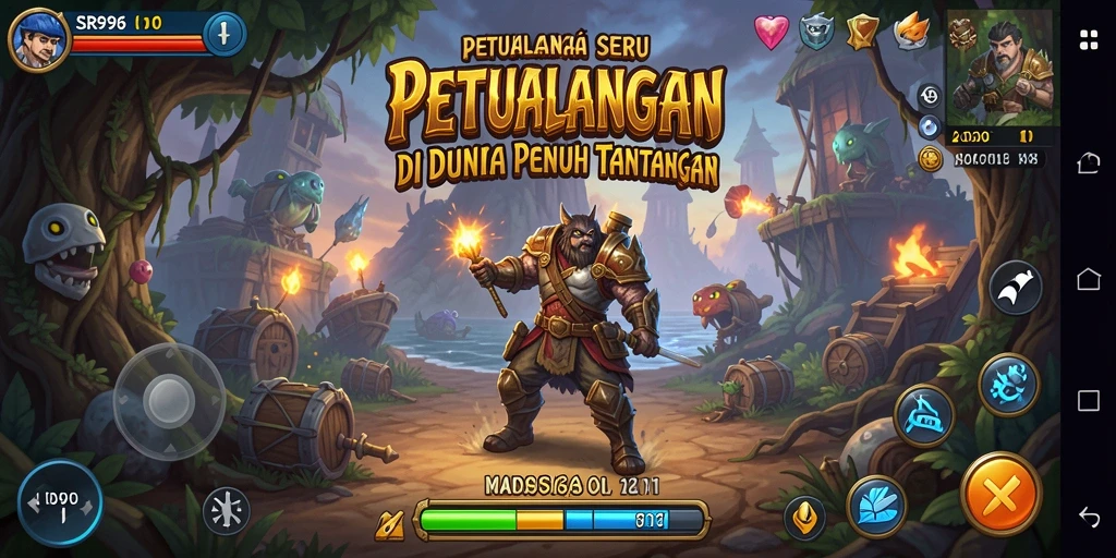 Tampilan gameplay SR996 saat menjelajahi petualangan menegangkan.