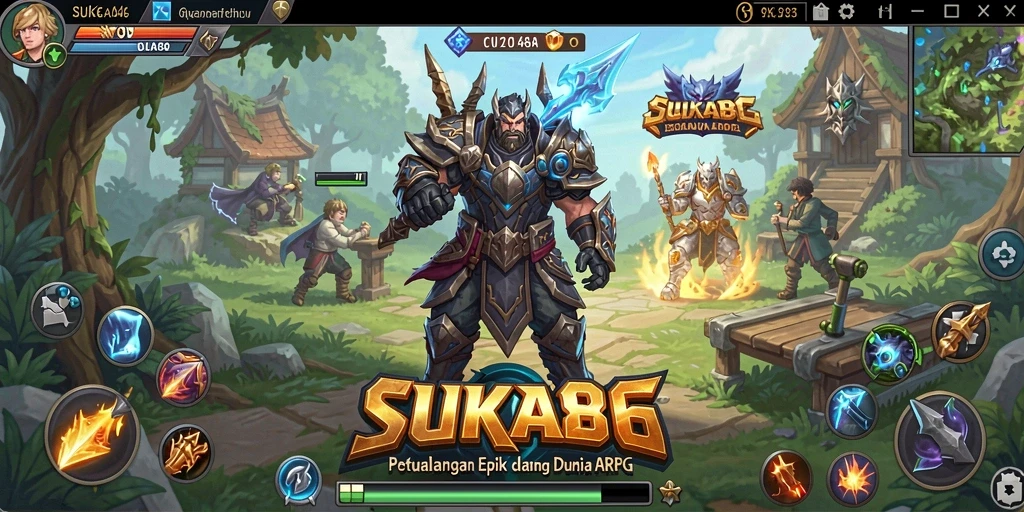 Tangkapan layar gameplay seru dalam <strong>SUKA86</strong> dengan pertarungan epik.