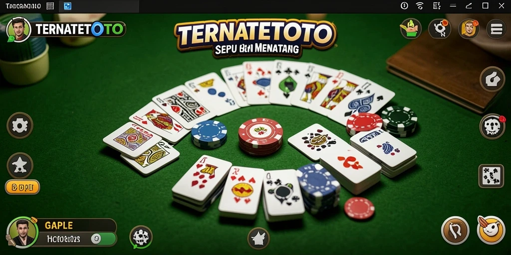 Screenshot gameplay TERNATETOTO yang menarik saat bermain Gaple.