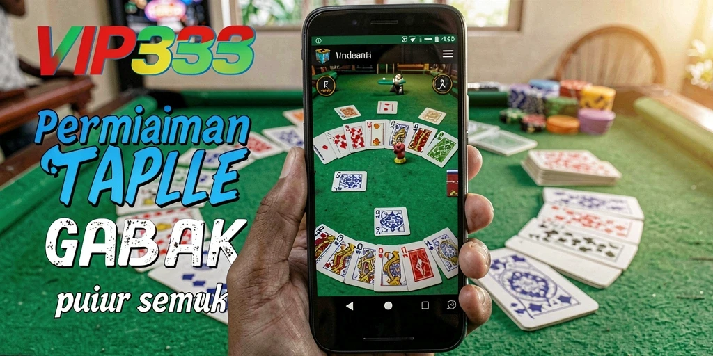 Tampilan menarik dalam permainan Gaple VIP333 yang seru dan kompetitif.