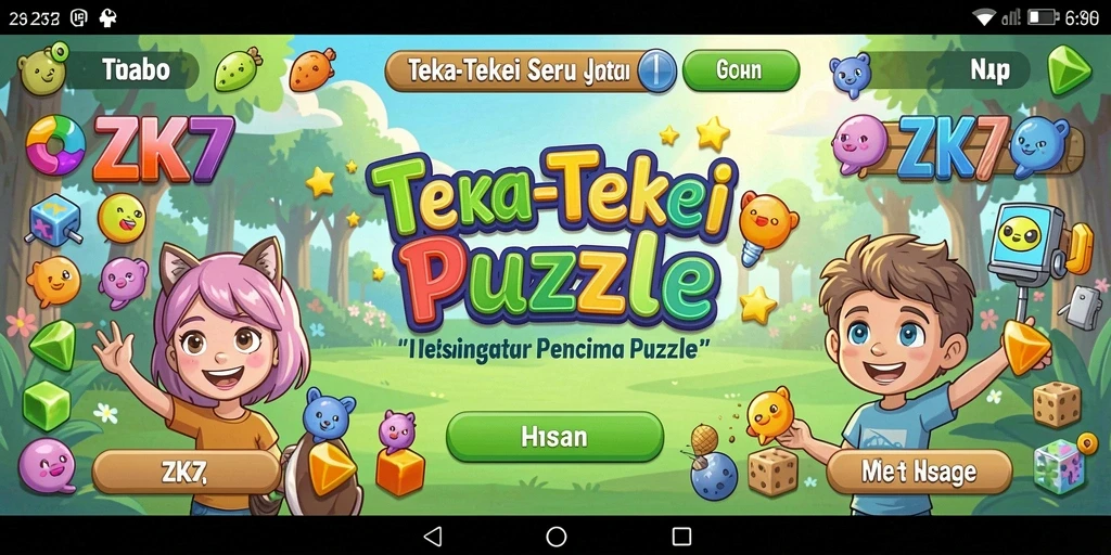 Tampilkan gameplay ZK7 dengan teka-teki menarik.